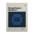 San Diego Soccer Stadium Canvas Art
