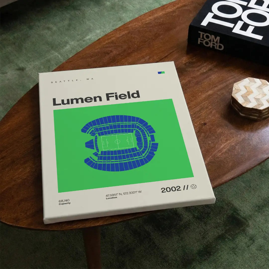 Seattle Soccer Stadium Canvas Art