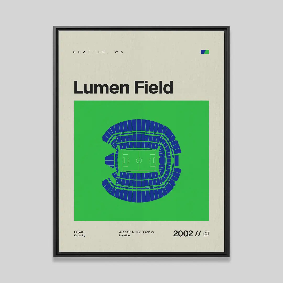 Seattle Soccer Stadium Canvas Art