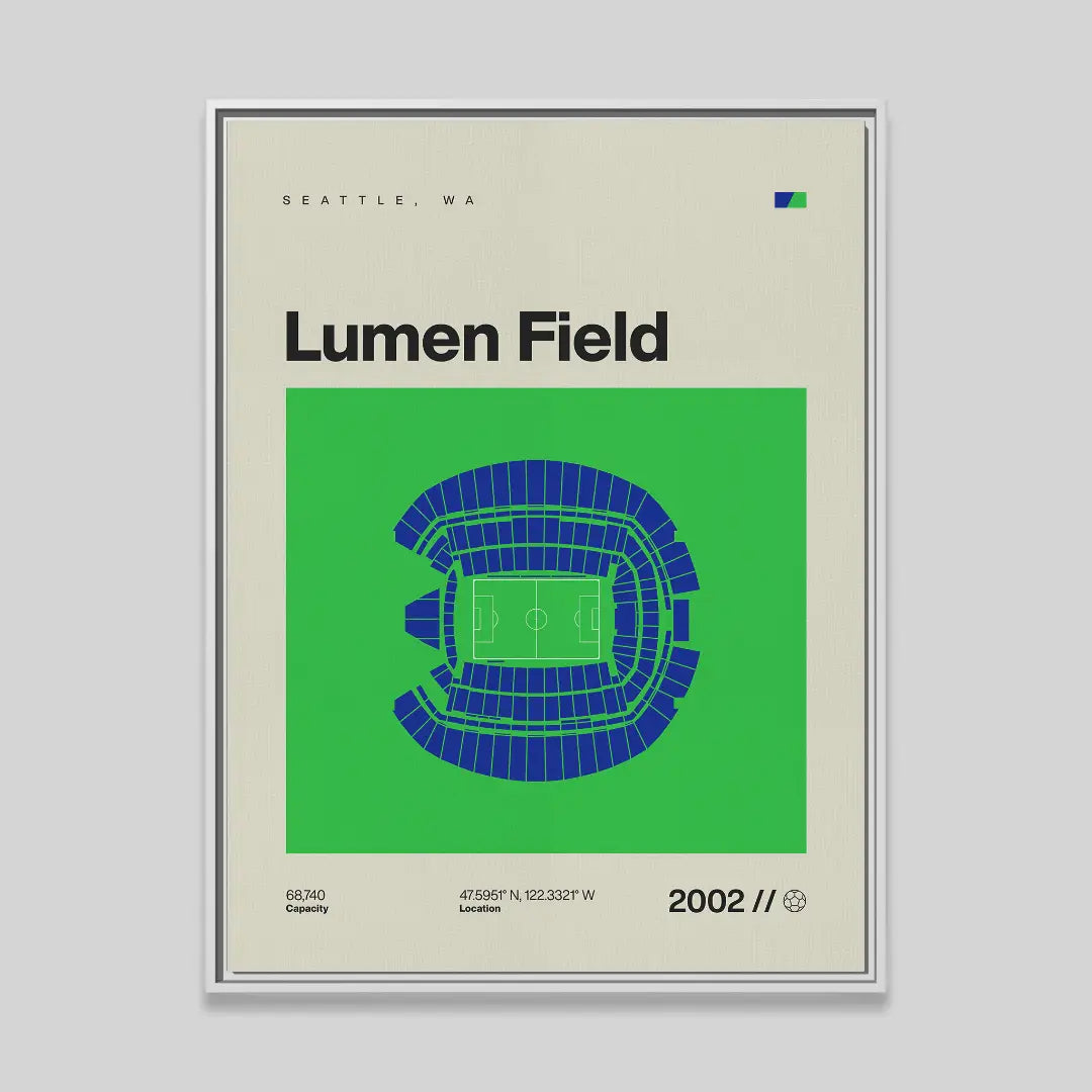 Seattle Soccer Stadium Canvas Art