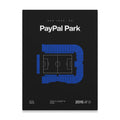 San Jose Soccer Stadium Bold Canvas Art