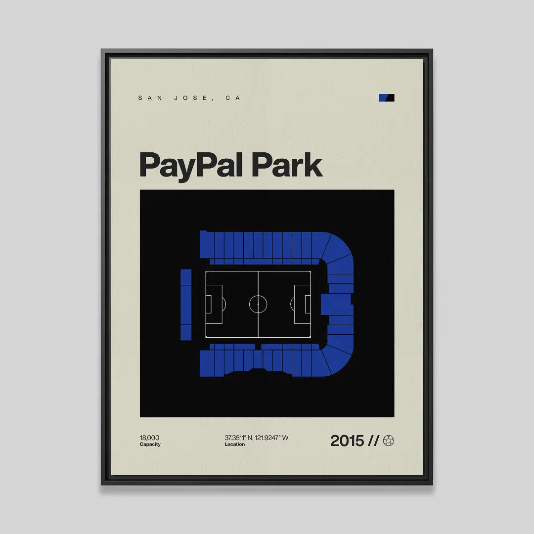 San Jose Soccer Stadium Canvas Art