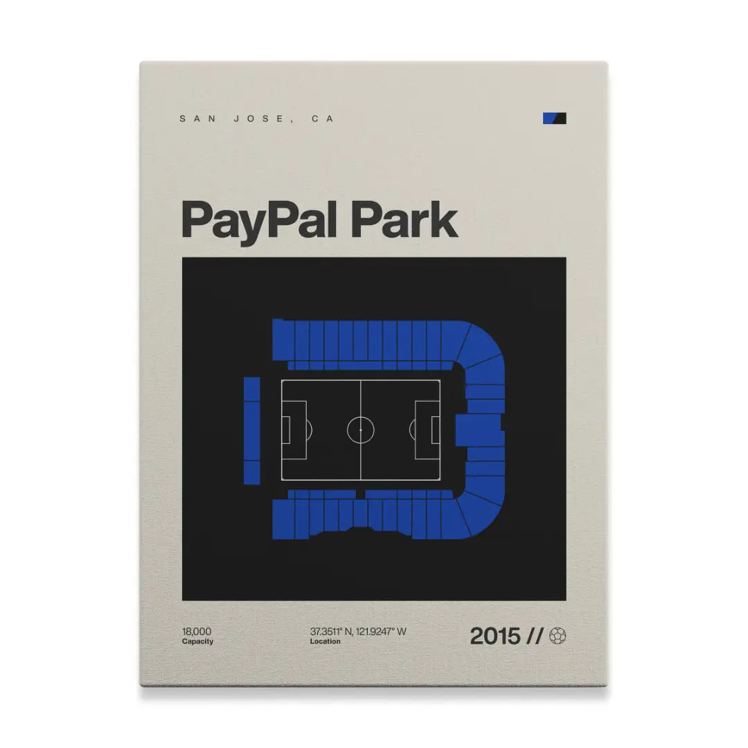 San Jose Soccer Stadium Canvas Art