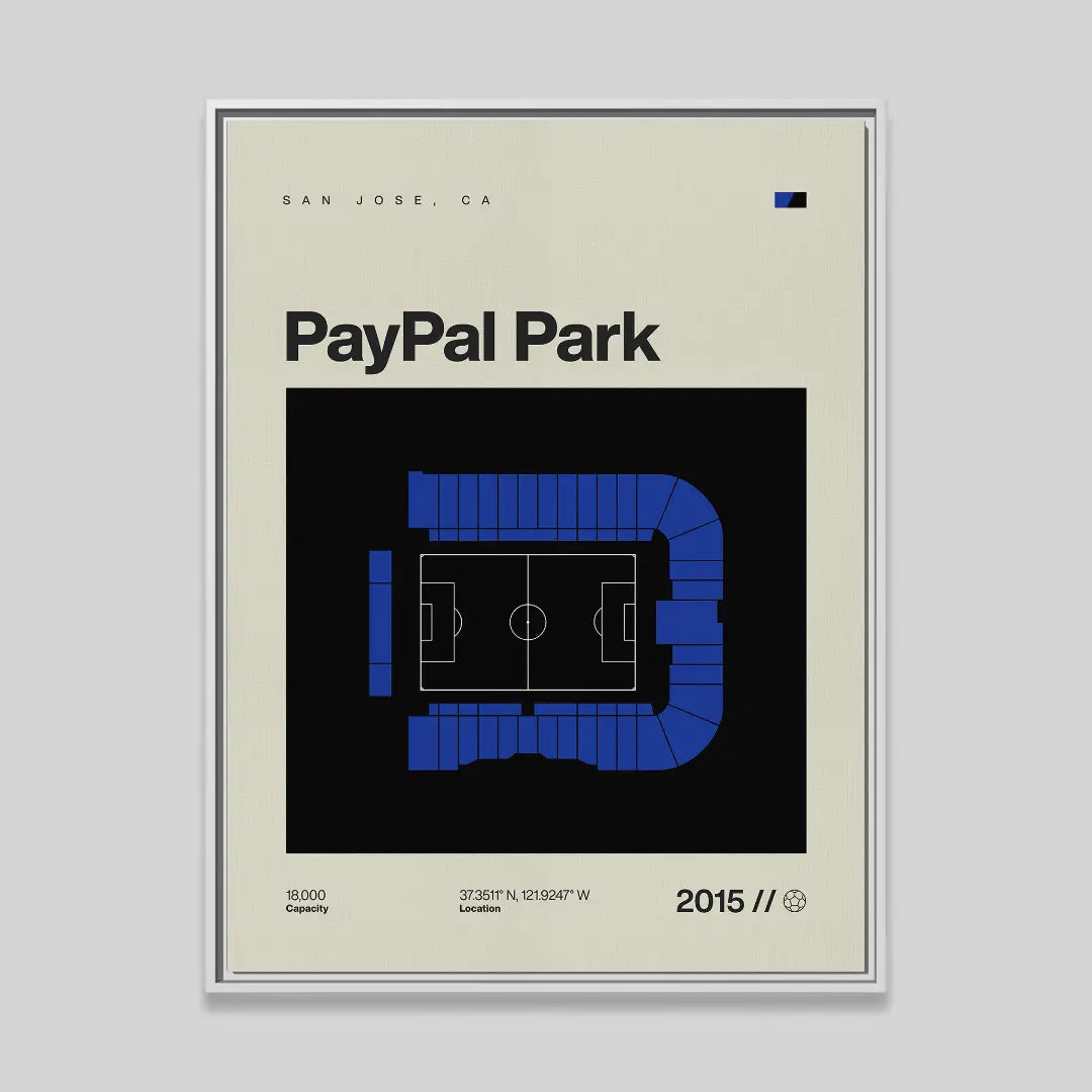 San Jose Soccer Stadium Canvas Art