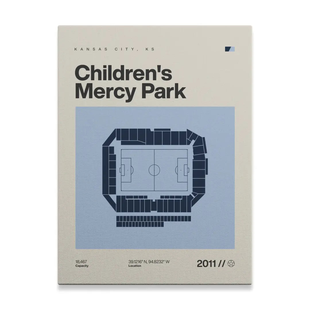 Kansas City Soccer Stadium Canvas Art