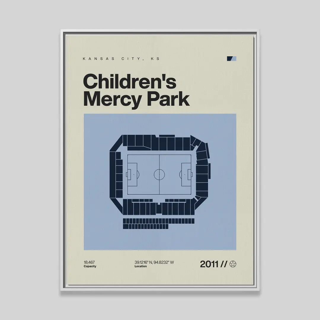 Kansas City Soccer Stadium Canvas Art