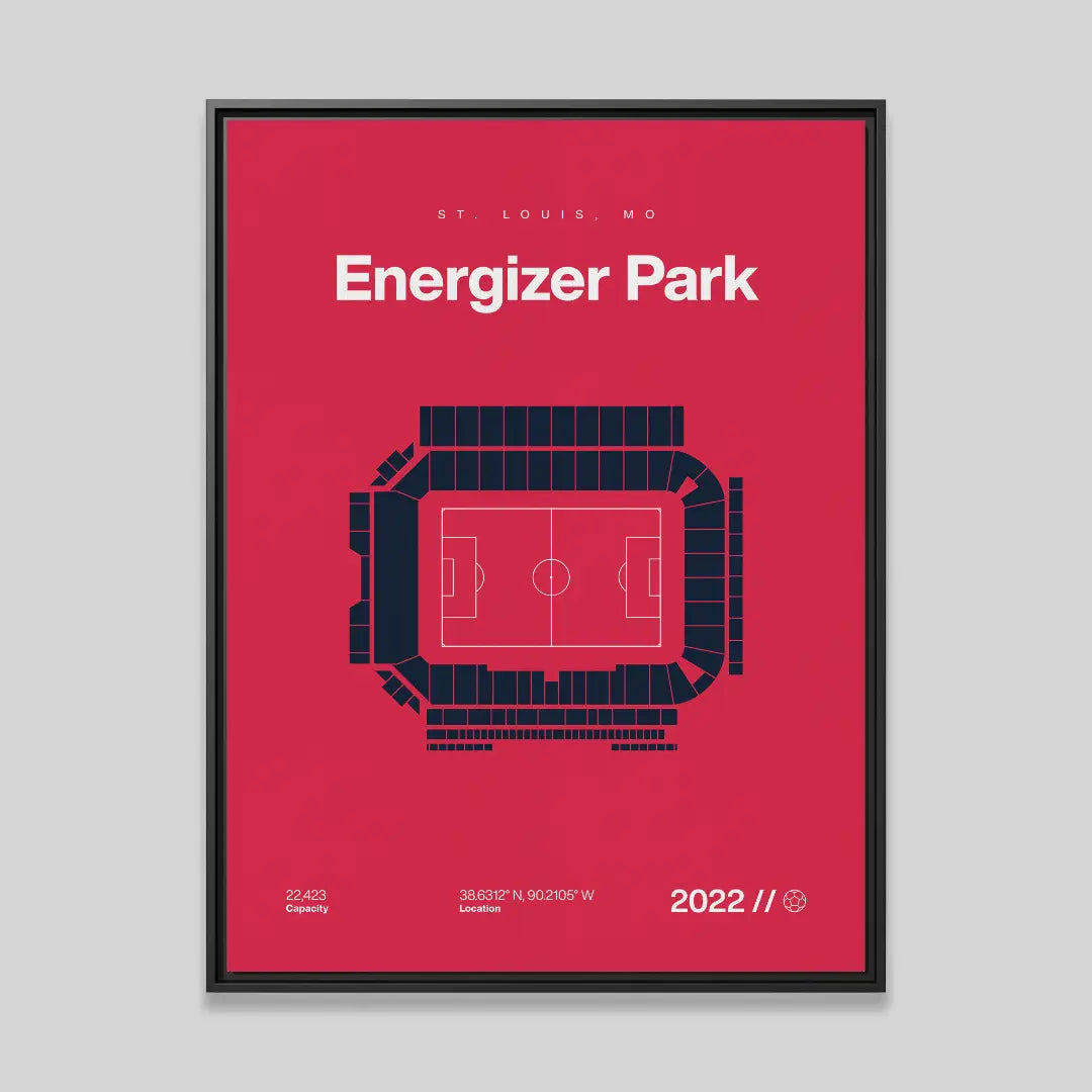 St Louis Soccer Stadium Bold Canvas Art