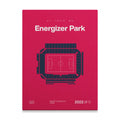 St Louis Soccer Stadium Bold Canvas Art
