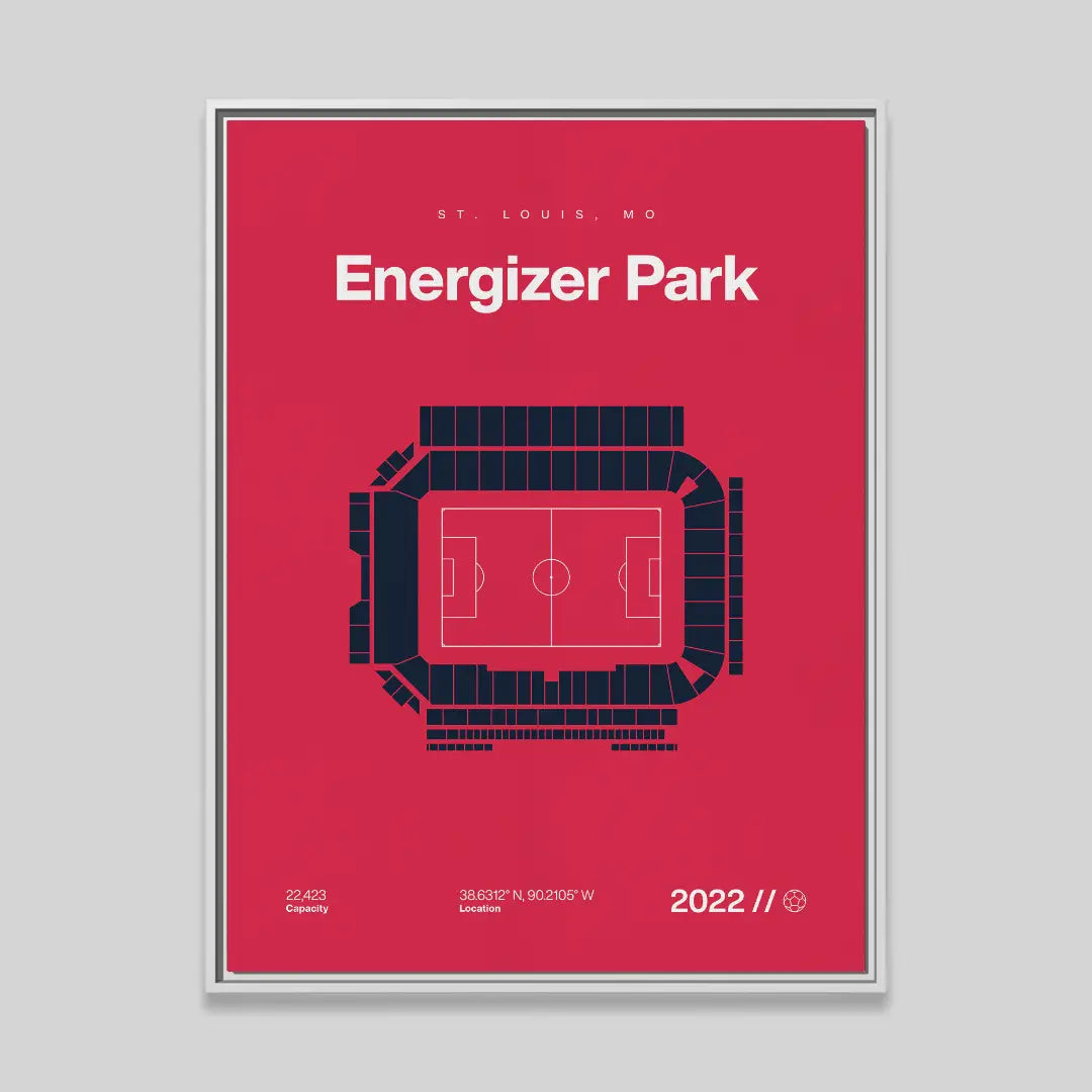 St Louis Soccer Stadium Bold Canvas Art