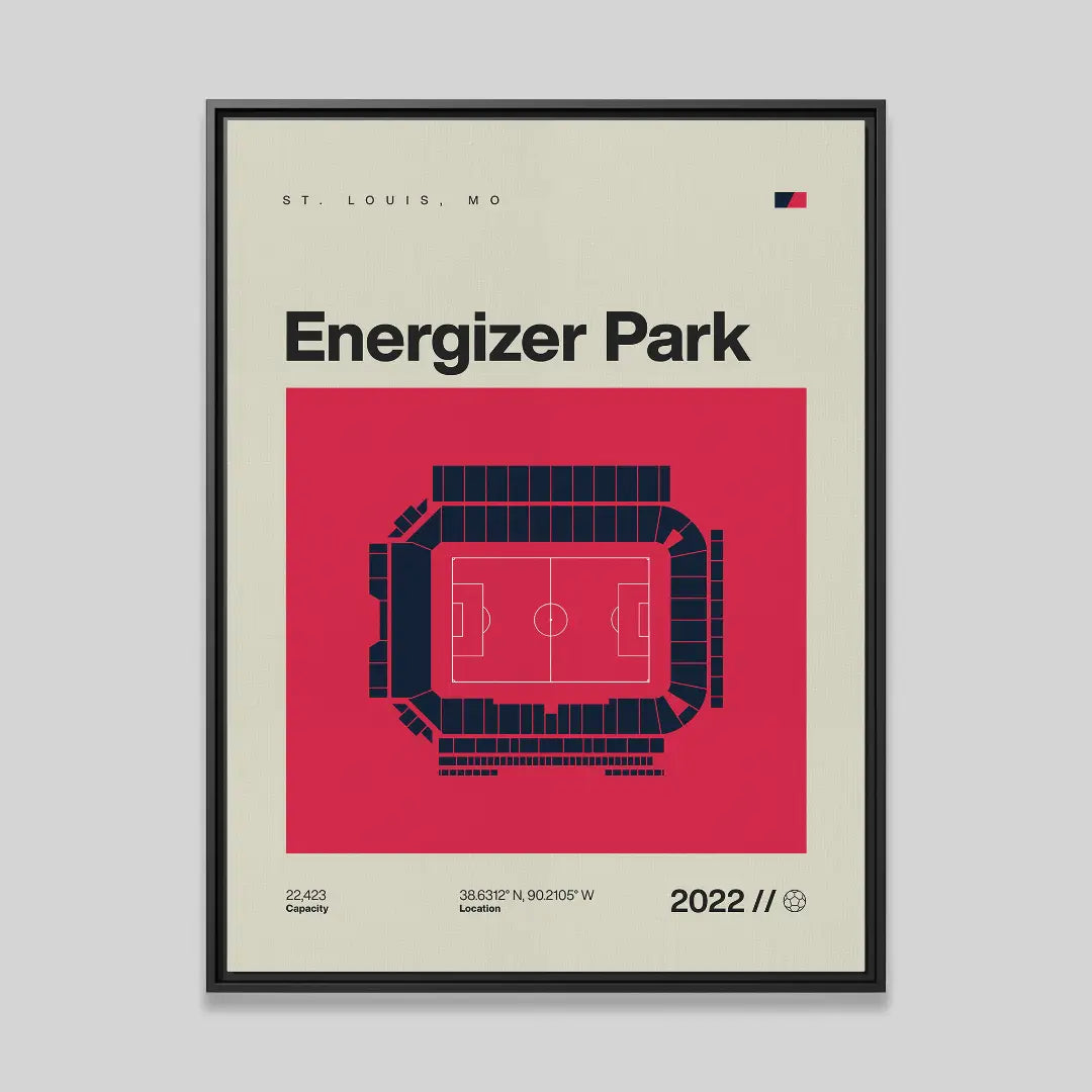 St Louis Soccer Stadium Canvas Art