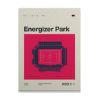 St Louis Soccer Stadium Canvas Art