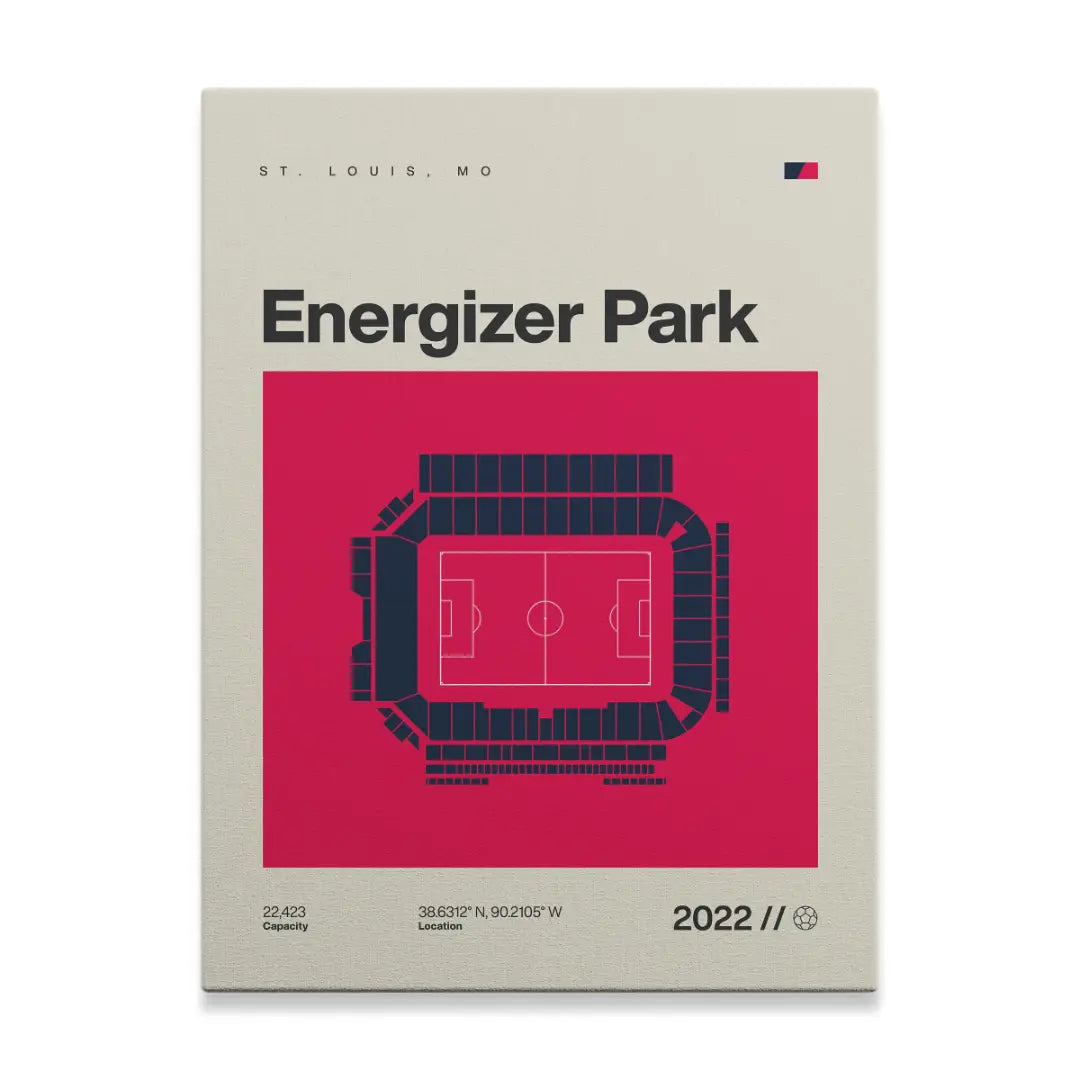 St Louis Soccer Stadium Canvas Art