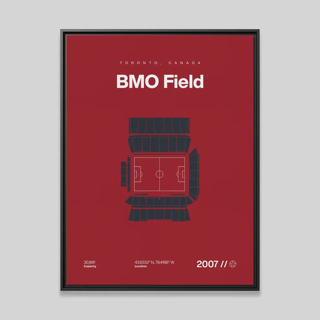 Toronto Soccer Stadium Bold Canvas Art