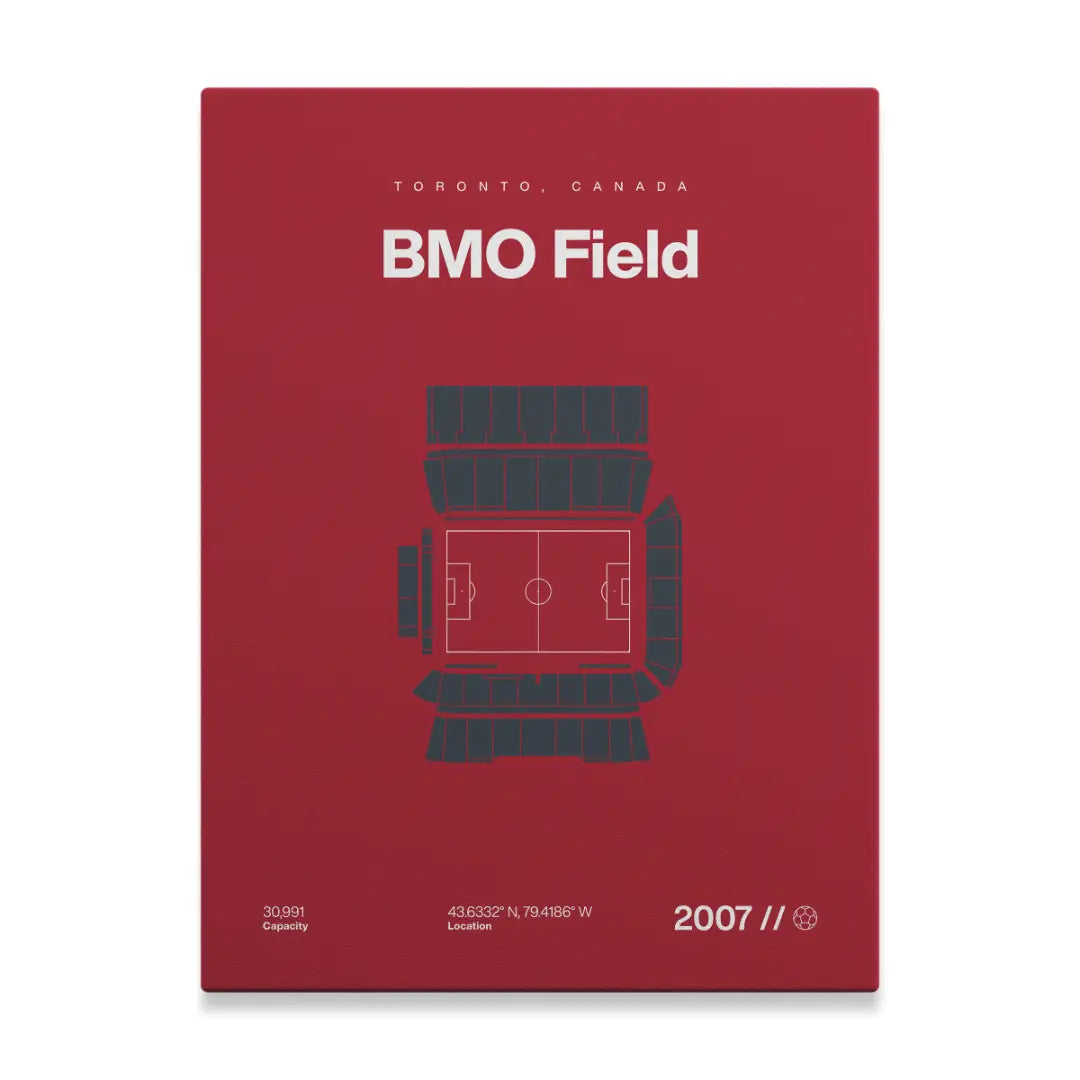 Toronto Soccer Stadium Bold Canvas Art