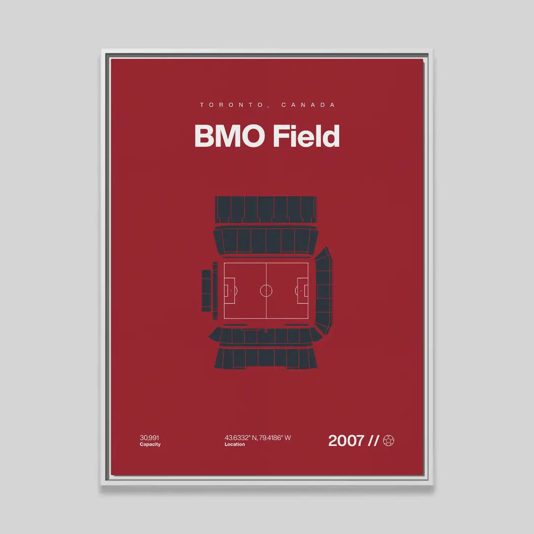 Toronto Soccer Stadium Bold Canvas Art