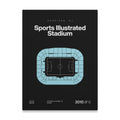 New York Women's Soccer Stadium Bold Canvas Art