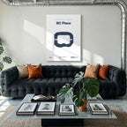 Vancouver Soccer Stadium Bold Canvas Art