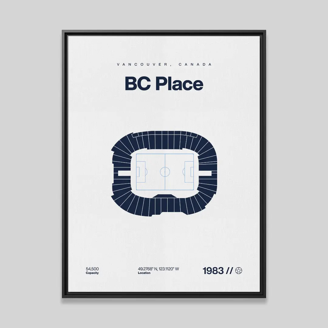 Vancouver Soccer Stadium Bold Canvas Art