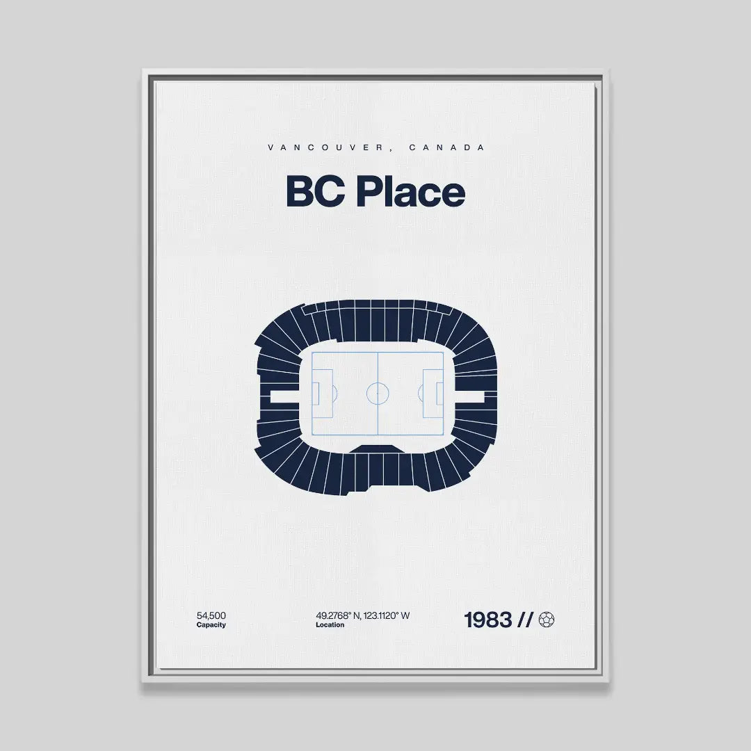 Vancouver Soccer Stadium Bold Canvas Art