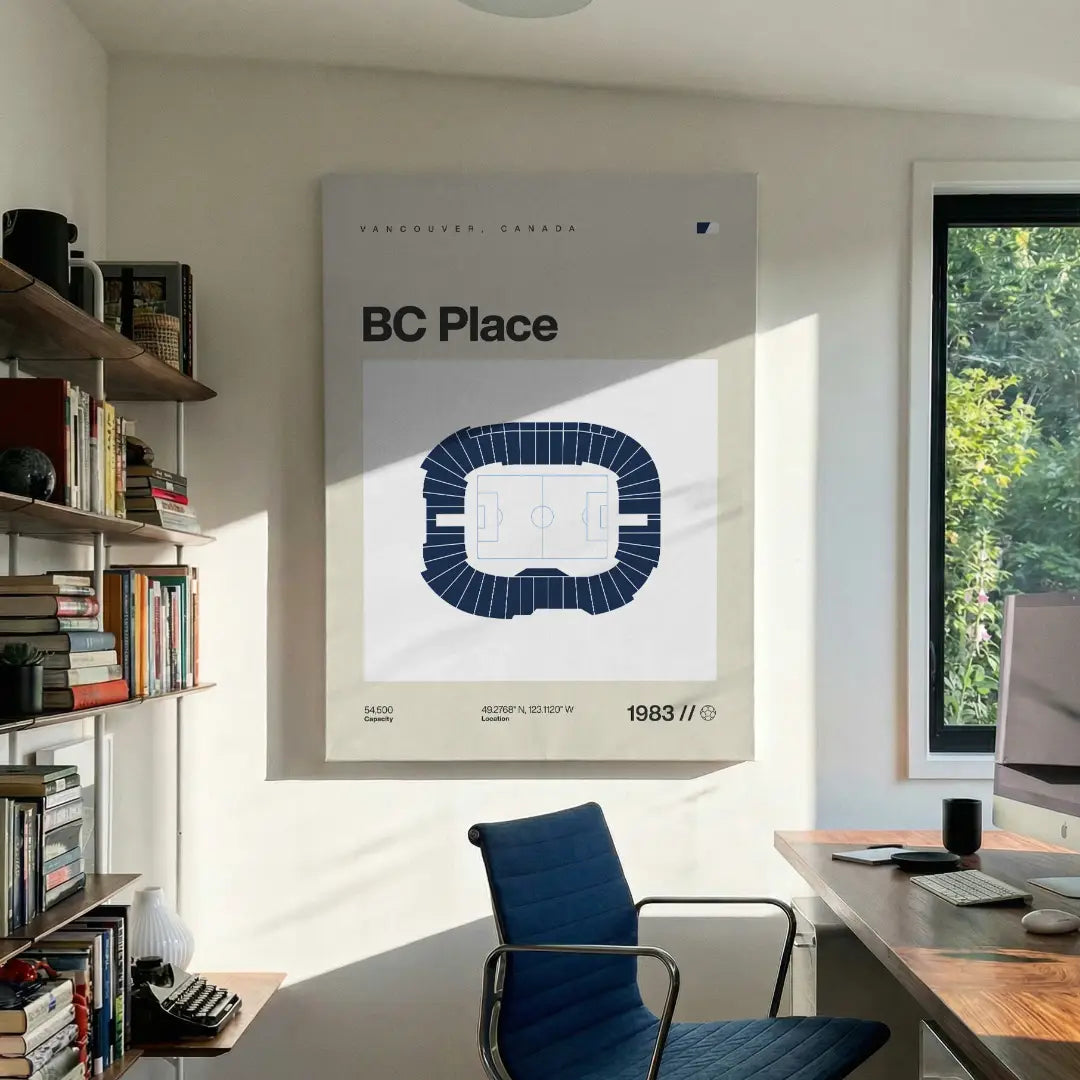 Vancouver Soccer Stadium Canvas Art