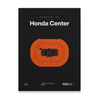 Anaheim Hockey Arena Bold Canvas Art