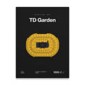 Boston Hockey Arena Bold Canvas Art