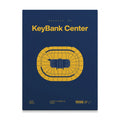 Buffalo Hockey Arena Bold Canvas Art
