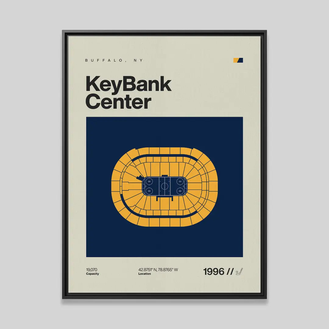 Buffalo Hockey Arena Canvas Art