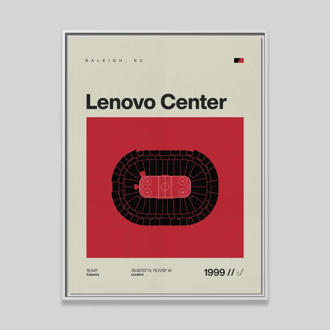 Carolina Hockey Arena Canvas Art