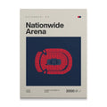 Columbus Hockey Arena Canvas Art