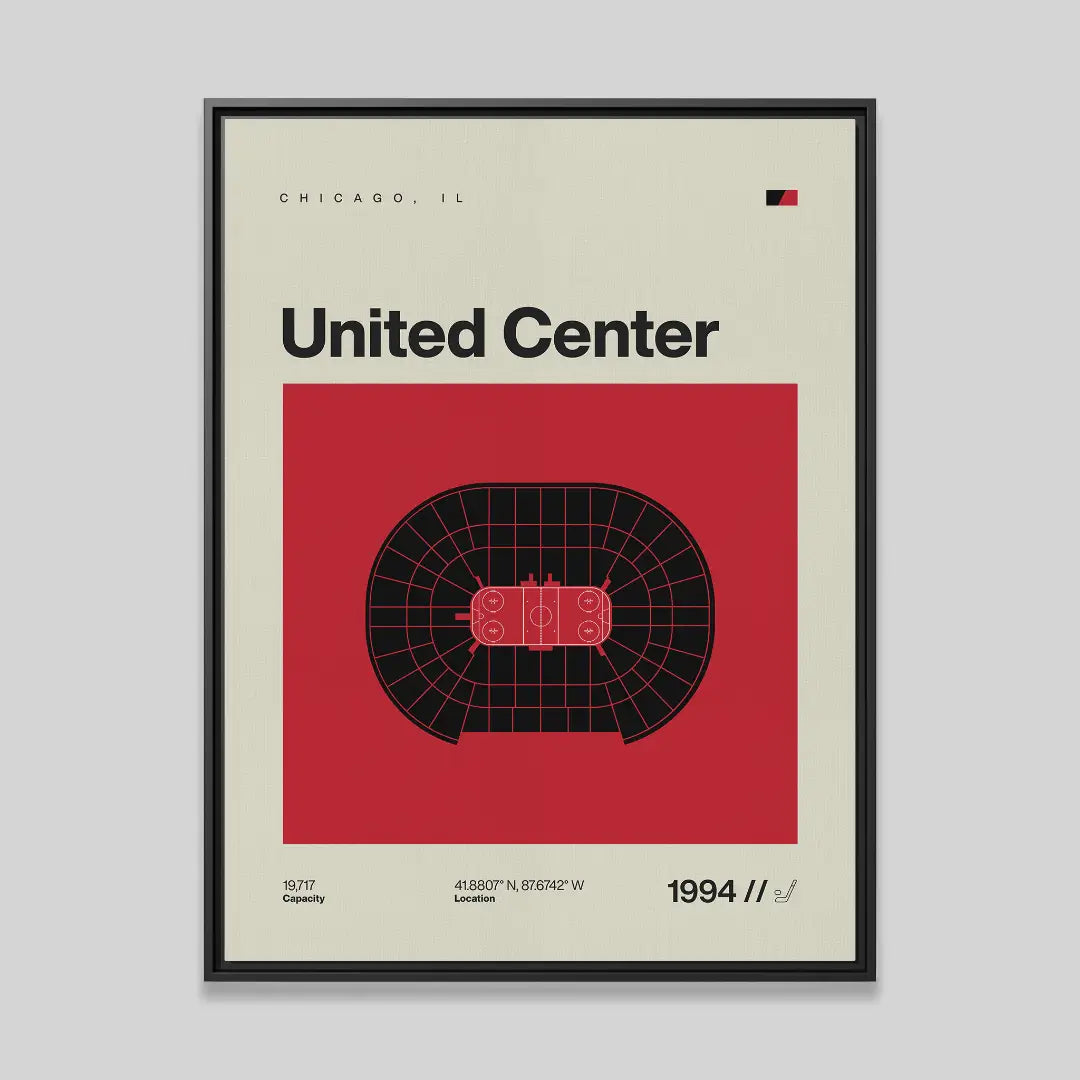 Chicago Hockey Arena Canvas Art
