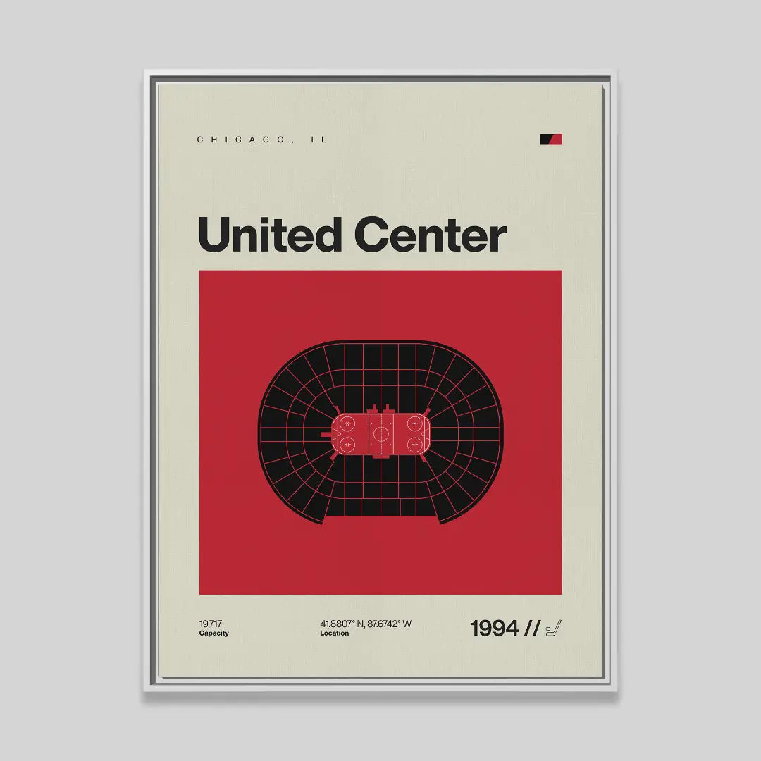 Chicago Hockey Arena Canvas Art