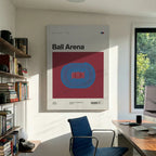 Colorado Hockey Arena Canvas Art
