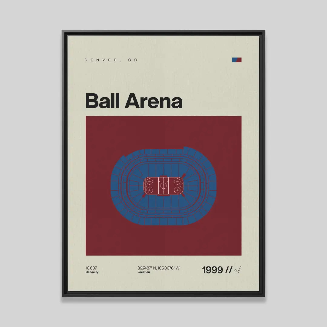 Colorado Hockey Arena Canvas Art