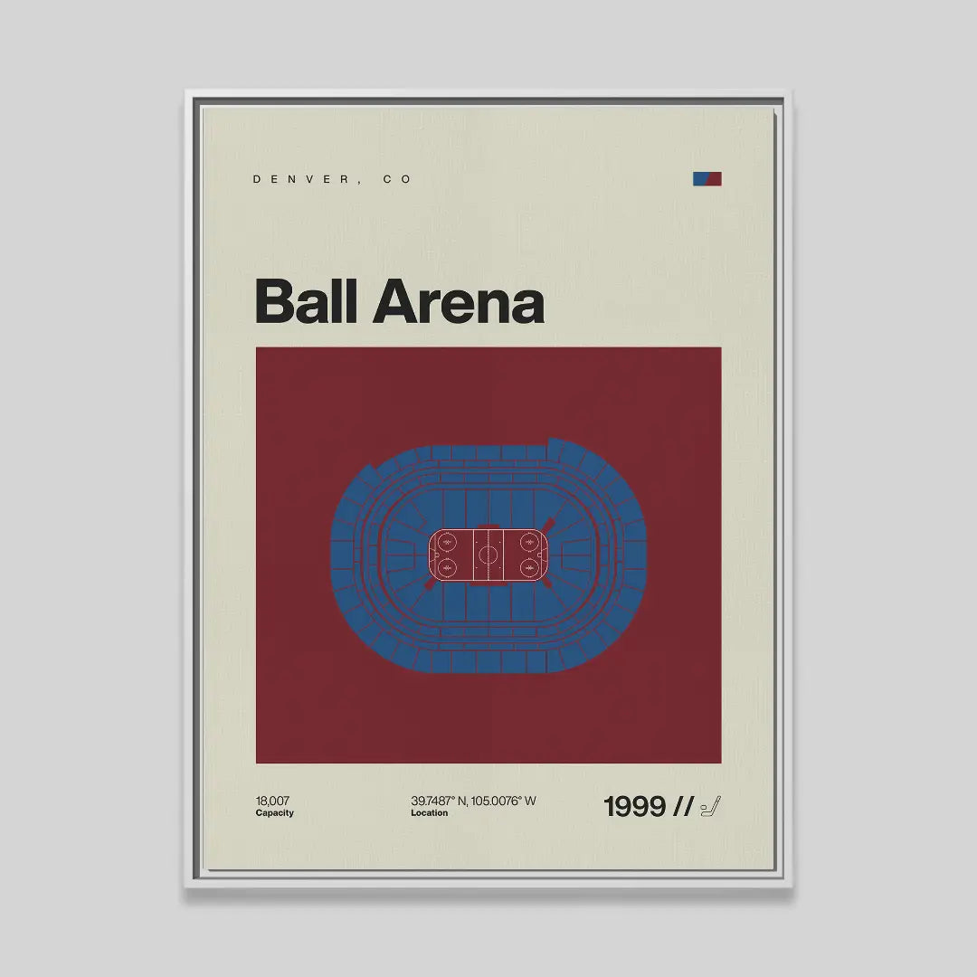 Colorado Hockey Arena Canvas Art