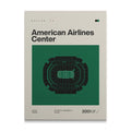 Dallas Hockey Arena Canvas Art