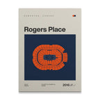 Edmonton Hockey Arena Canvas Art