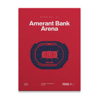 Florida Hockey Arena Bold Canvas Art