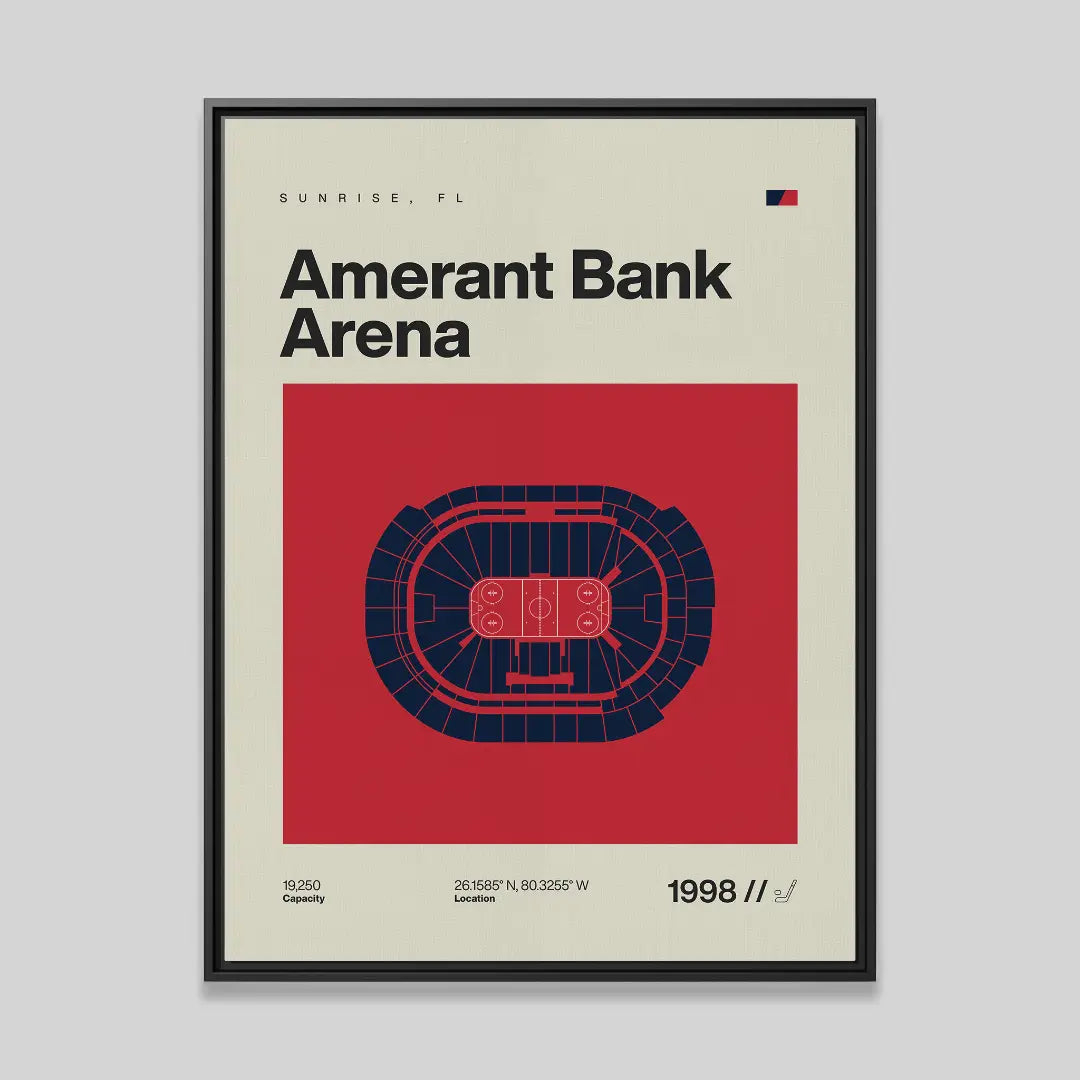 Florida Hockey Arena Canvas Art