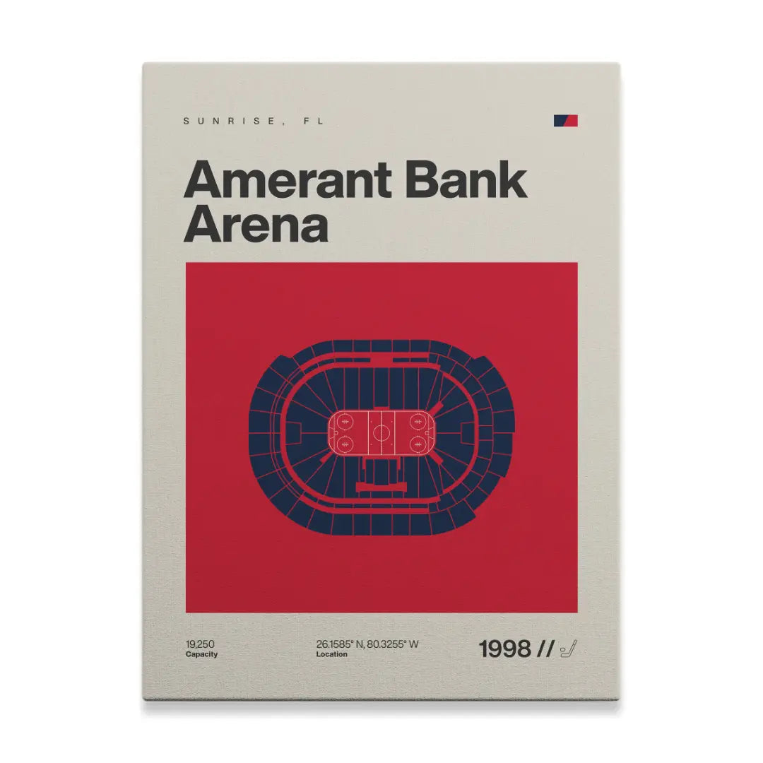 Florida Hockey Arena Canvas Art