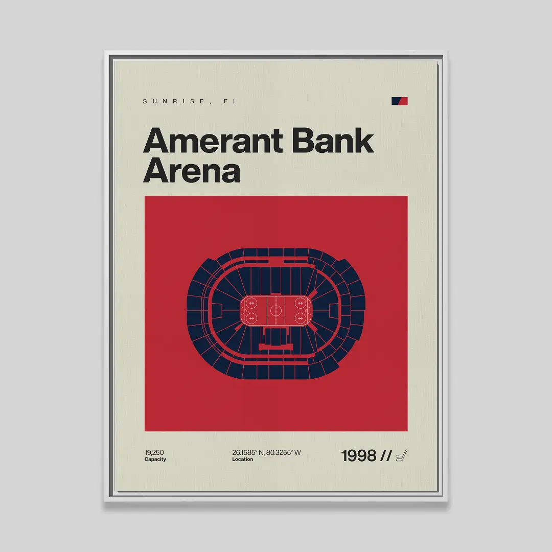 Florida Hockey Arena Canvas Art