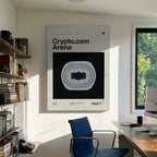 Los Angeles Hockey Arena Canvas Art