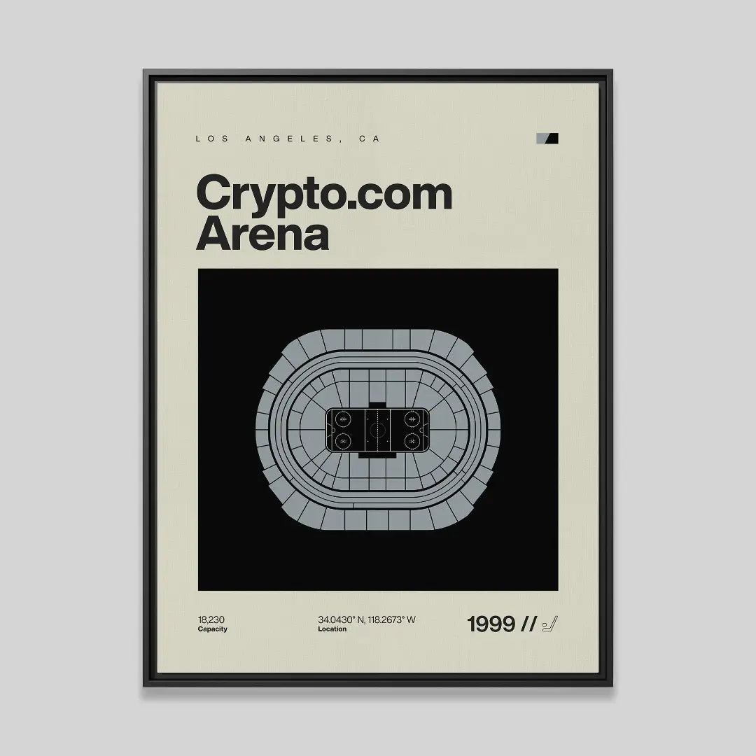Los Angeles Hockey Arena Canvas Art