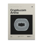 Los Angeles Hockey Arena Canvas Art