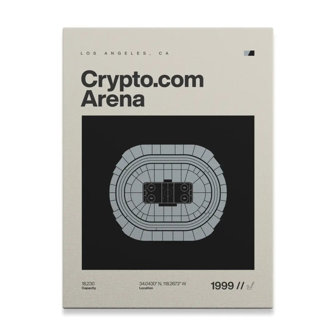 Los Angeles Hockey Arena Canvas Art