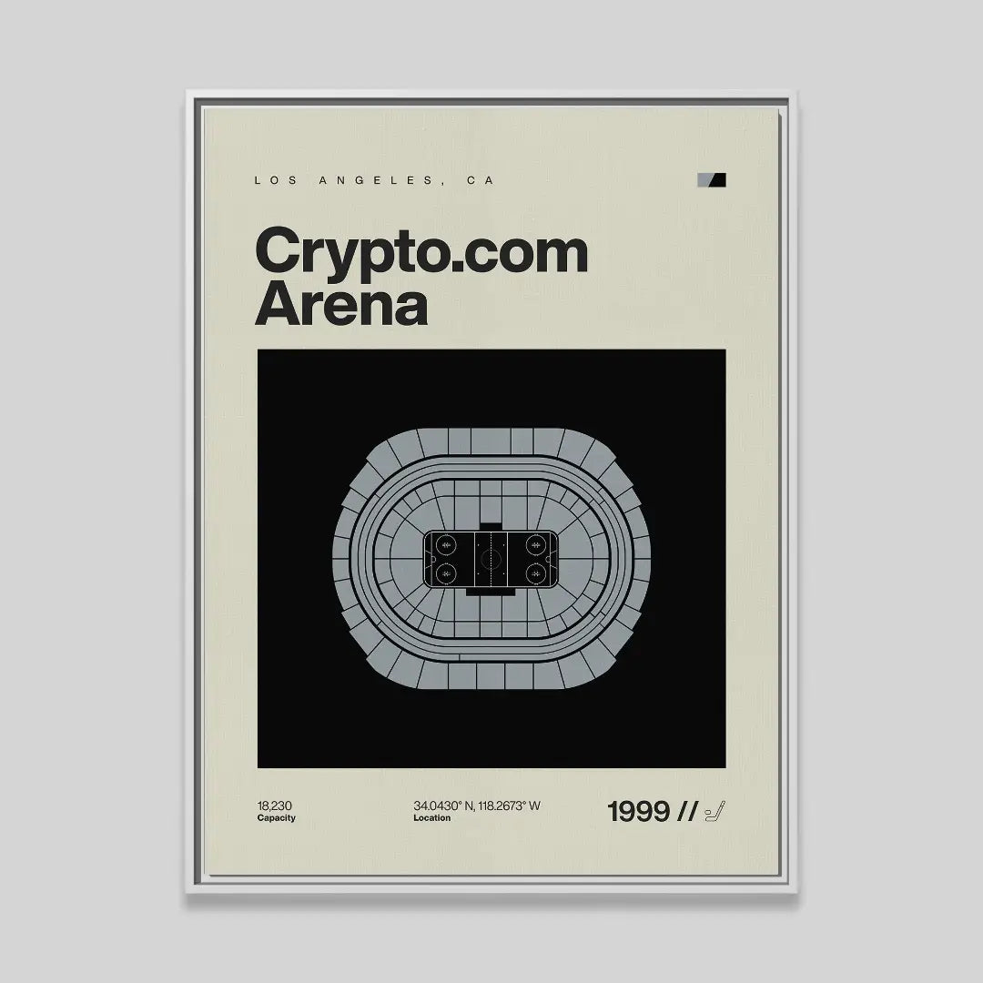 Los Angeles Hockey Arena Canvas Art