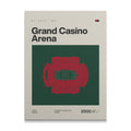 Minnesota Hockey Arena Canvas Art