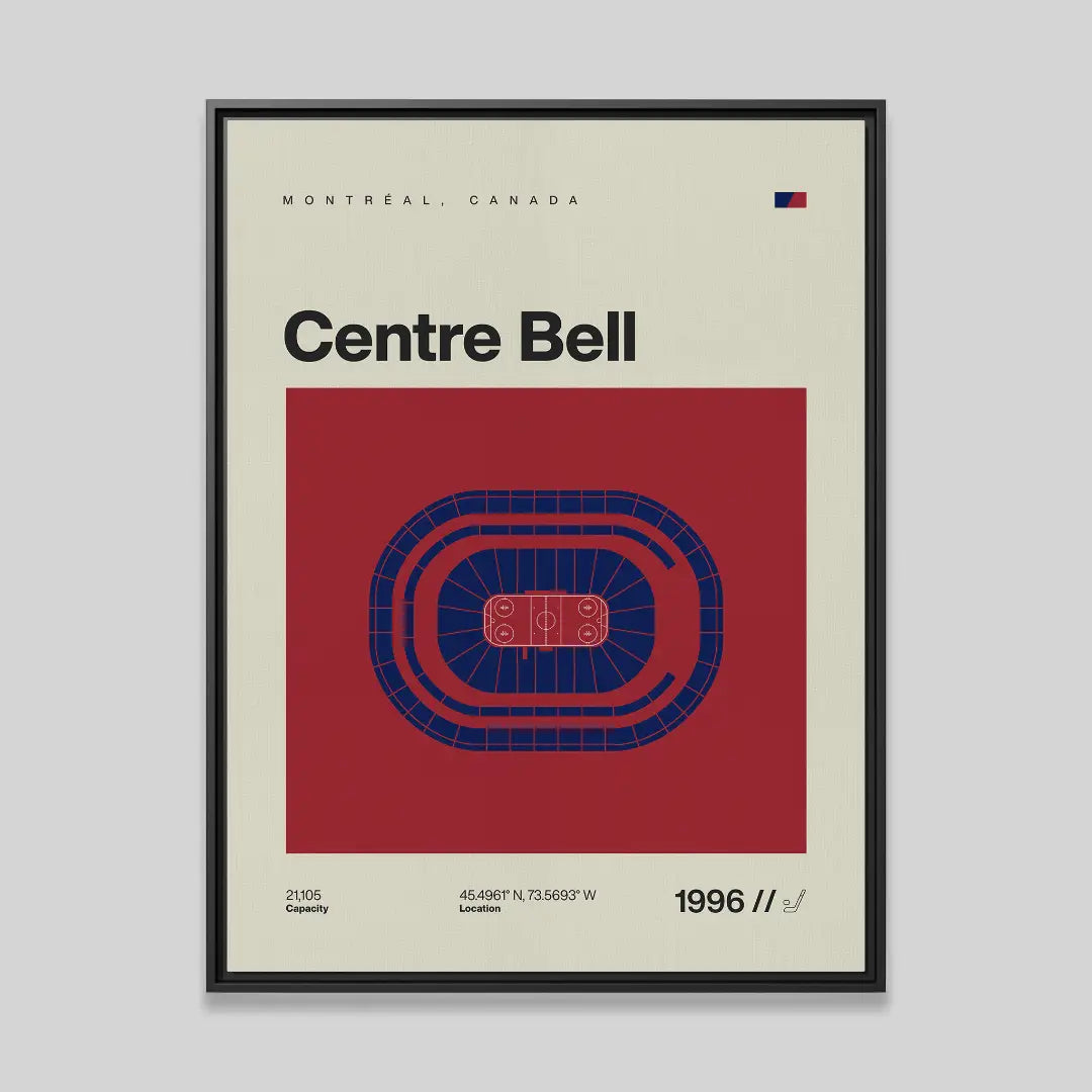 Montreal Hockey Arena Canvas Art