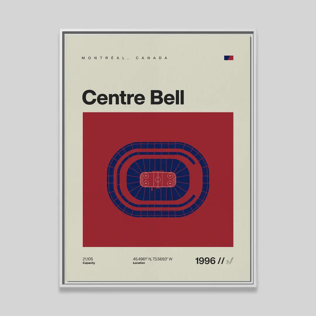 Montreal Hockey Arena Canvas Art