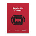 New Jersey Hockey Arena Bold Canvas Art